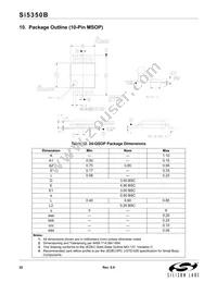 SI5350B-A-GUR Datasheet Page 22