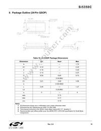 SI5350C-A-GMR Datasheet Page 19