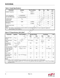 SI5356A-A-GM Datasheet Page 6