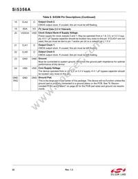 SI5356A-A-GM Datasheet Page 22