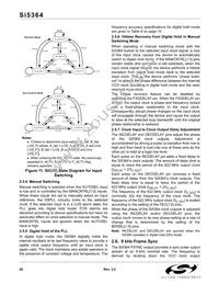 SI5364-F-BC Datasheet Page 20