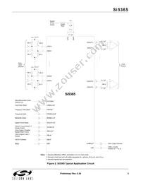 SI5365-B-GQ Datasheet Page 5