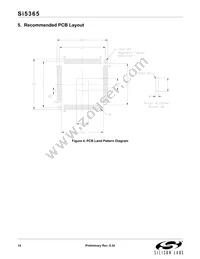 SI5365-B-GQ Datasheet Page 14