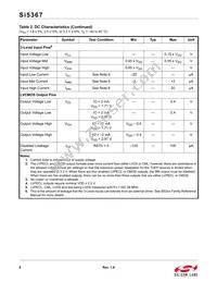 SI5367A-C-GQ Datasheet Page 8