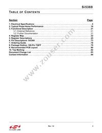 SI5369A-C-GQ Datasheet Page 3