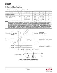 SI5369A-C-GQ Datasheet Page 4