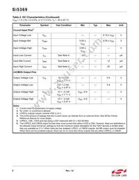 SI5369A-C-GQ Datasheet Page 8