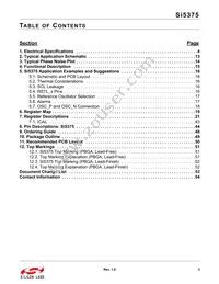 SI5375B-A-BL Datasheet Page 3