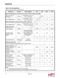 SI5375B-A-BL Datasheet Page 8
