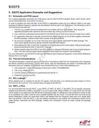 SI5375B-A-BL Datasheet Page 16