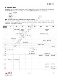 SI5375B-A-BL Datasheet Page 19