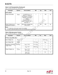 SI5376B-A-BL Datasheet Page 10