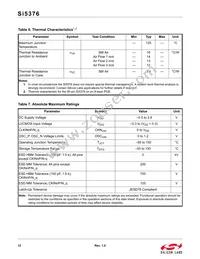 SI5376B-A-BL Datasheet Page 12