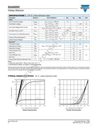 SI5402DC-T1-GE3 Datasheet Page 2