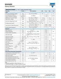 SI5424DC-T1-GE3 Datasheet Page 2