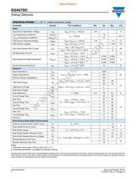 SI5457DC-T1-GE3 Datasheet Page 2