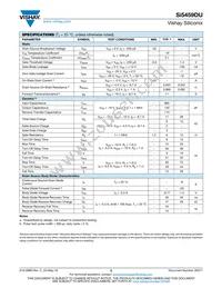 SI5459DU-T1-GE3 Datasheet Page 2