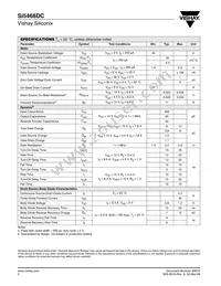 SI5468DC-T1-GE3 Datasheet Page 2