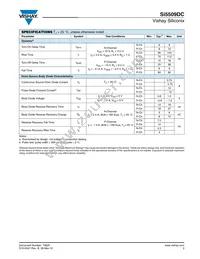 SI5509DC-T1-GE3 Datasheet Page 3