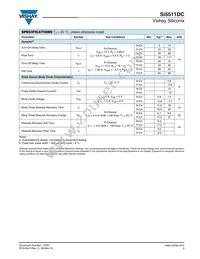 SI5511DC-T1-E3 Datasheet Page 3