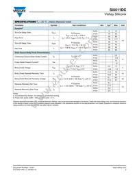 SI5511DC-T1-GE3 Datasheet Page 3