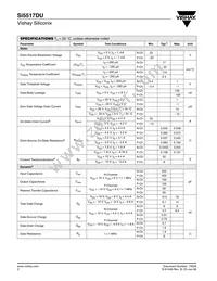 SI5517DU-T1-E3 Datasheet Page 2
