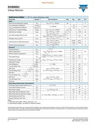 SI5906DU-T1-GE3 Datasheet Page 2