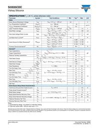 SI5935CDC-T1-E3 Datasheet Page 2