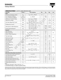 SI5944DU-T1-GE3 Datasheet Page 2