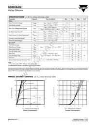 SI6955ADQ-T1-GE3 Datasheet Page 2