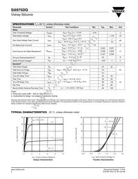 SI6975DQ-T1-E3 Datasheet Page 2