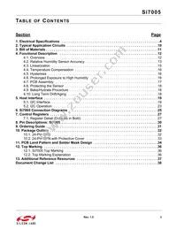 SI7005-B-GMR Datasheet Page 3