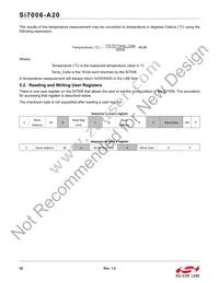 SI7006-A20-IMR Datasheet Page 22