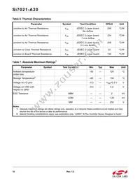 SI7021-A20-YM0R Datasheet Page 10