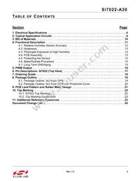 SI7022-A20-YM1R Datasheet Page 3