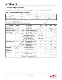 SI7023-A20-YM1 Datasheet Page 4