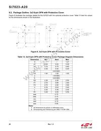 SI7023-A20-YM1 Datasheet Page 20