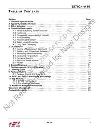 SI7034-A10-IMR Datasheet Page 3