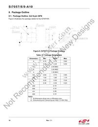 SI7057-A10-IMR Datasheet Page 18