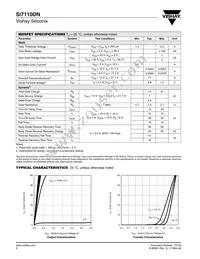 SI7110DN-T1-GE3 Datasheet Page 2