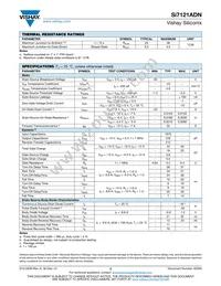 SI7121DN-T1-GE3 Datasheet Page 2