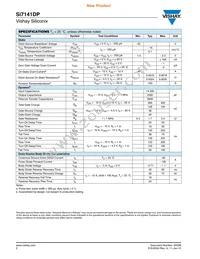 SI7141DP-T1-GE3 Datasheet Page 2