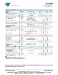 SI7172DP-T1-GE3 Datasheet Page 2