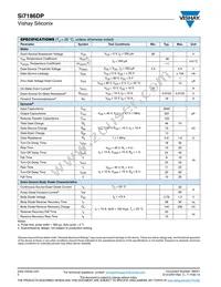 SI7186DP-T1-E3 Datasheet Page 2