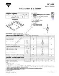 SI7196DP-T1-E3 Cover