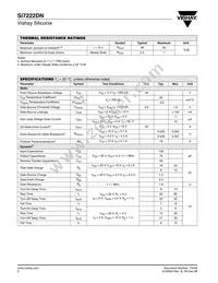 SI7222DN-T1-GE3 Datasheet Page 2