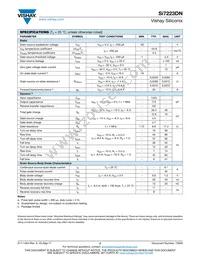 SI7223DN-T1-GE3 Datasheet Page 2