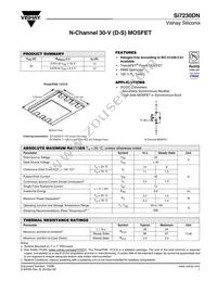 SI7230DN-T1-GE3 Datasheet Cover