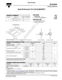 SI7234DP-T1-GE3 Datasheet Cover