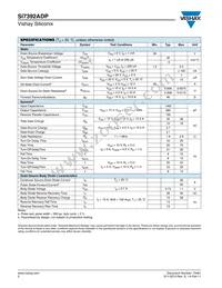SI7392ADP-T1-GE3 Datasheet Page 2